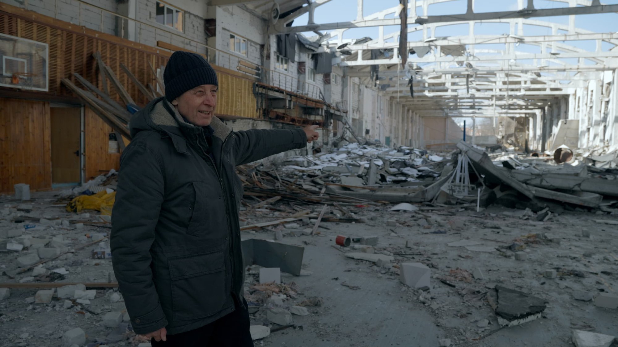 Záběr z dokumentu Charakter: Sportovec